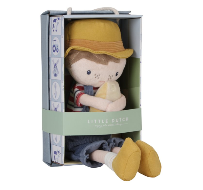 Little Dutch Cuddle doll Dutch Farmer Jim 35cm