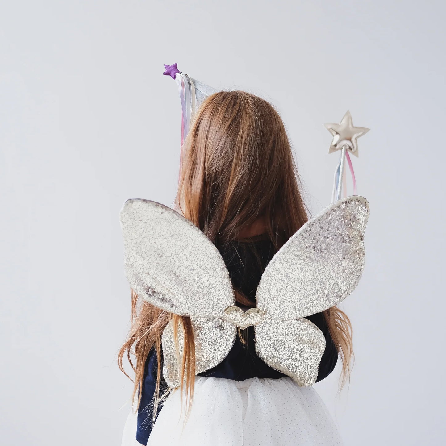 Sparkle sequin wings