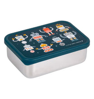 Robots stainless steel lunch box