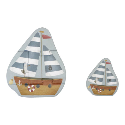 Little Dutch 6 in 1 puzzles - Sailors Bay