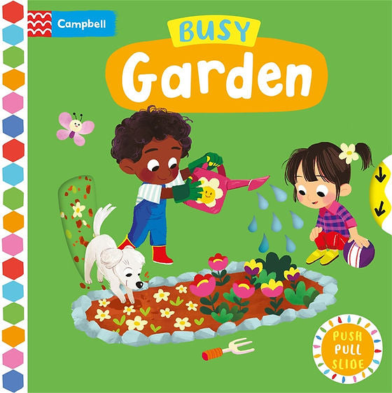 ספר משחק הזזה גינה Busy Garden