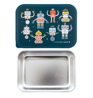 Robots stainless steel lunch box