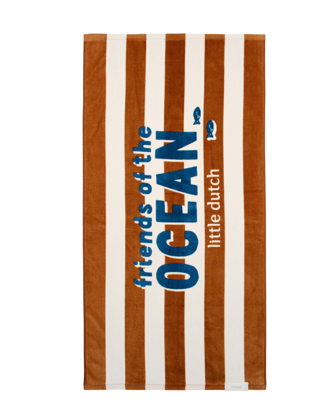 Beach Towel | Ochre Stripes