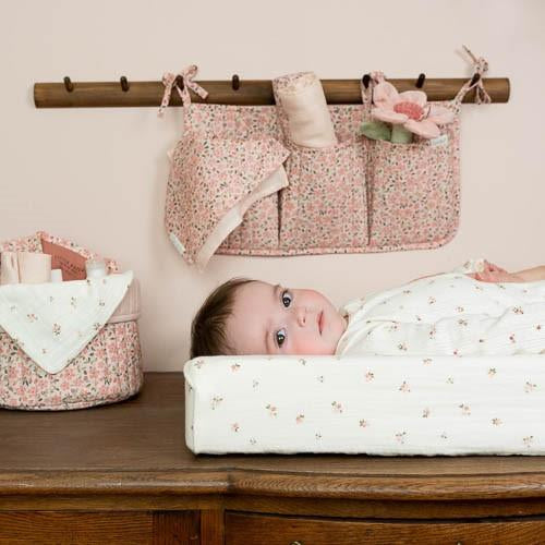 Quilted Basket Small | Fairy Floral