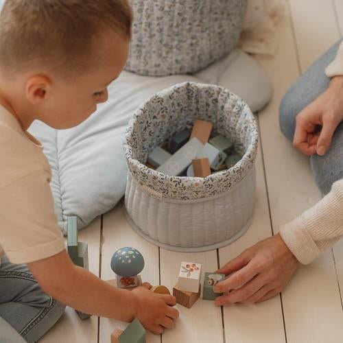 Quilted Basket Small | Forest Adventure