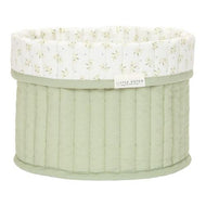 סל אחסון מרופד קטן | עלי אוכמניות