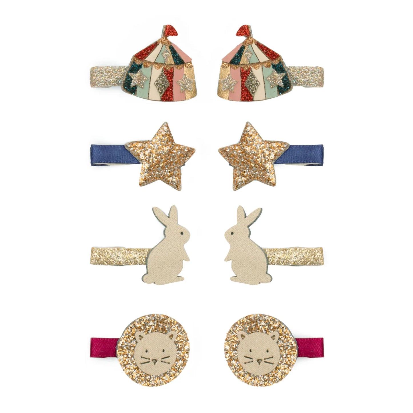 Circus Mini Hair Clips