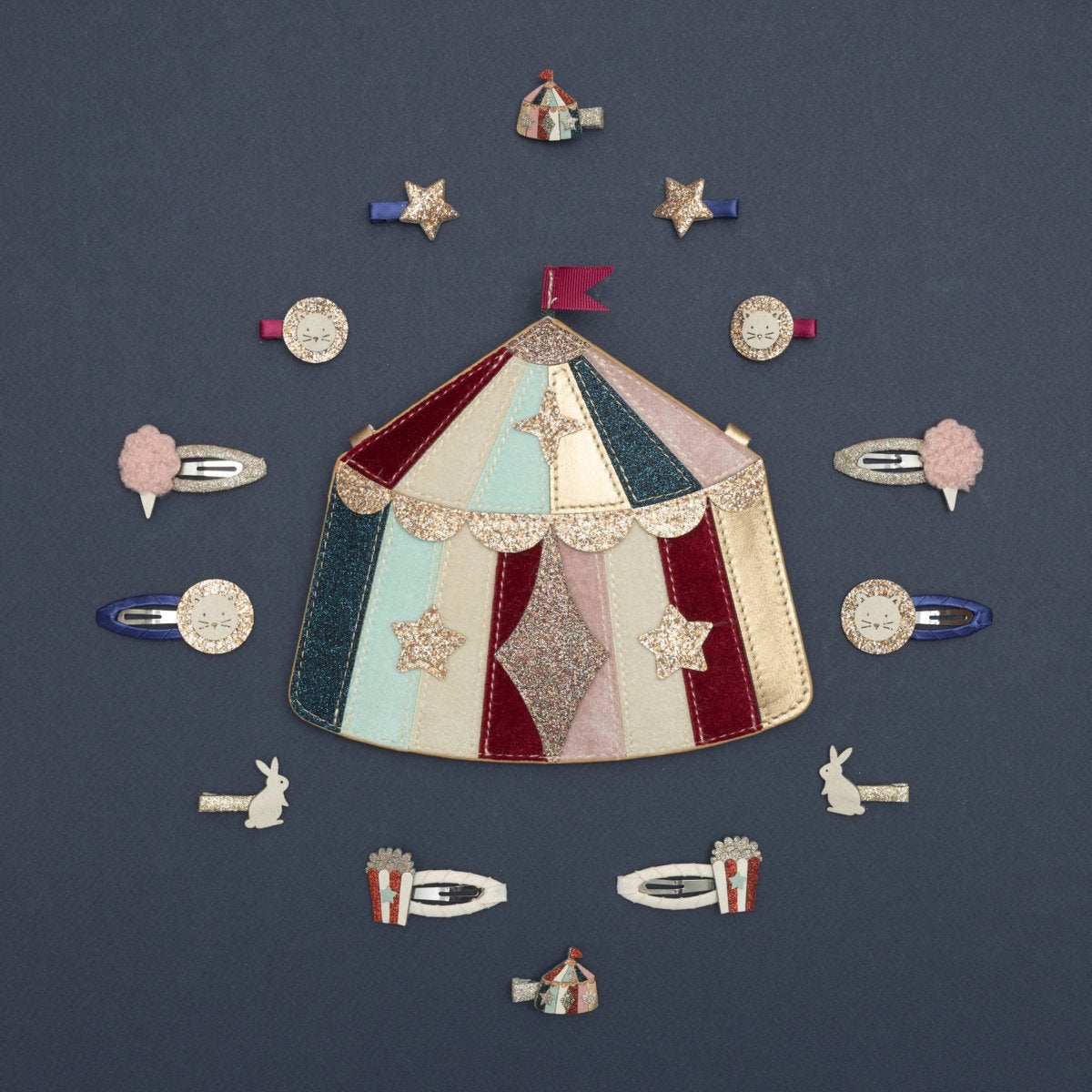 Circus Mini Hair Clips