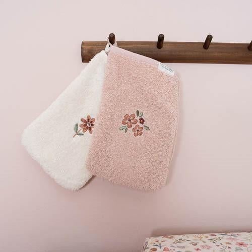 Embroidered Washcloths | Pink