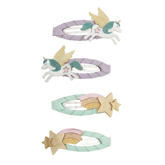 Dreamy Unicorn Hair Clips