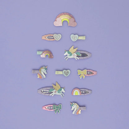 Dreamy Unicorn Hair Clips