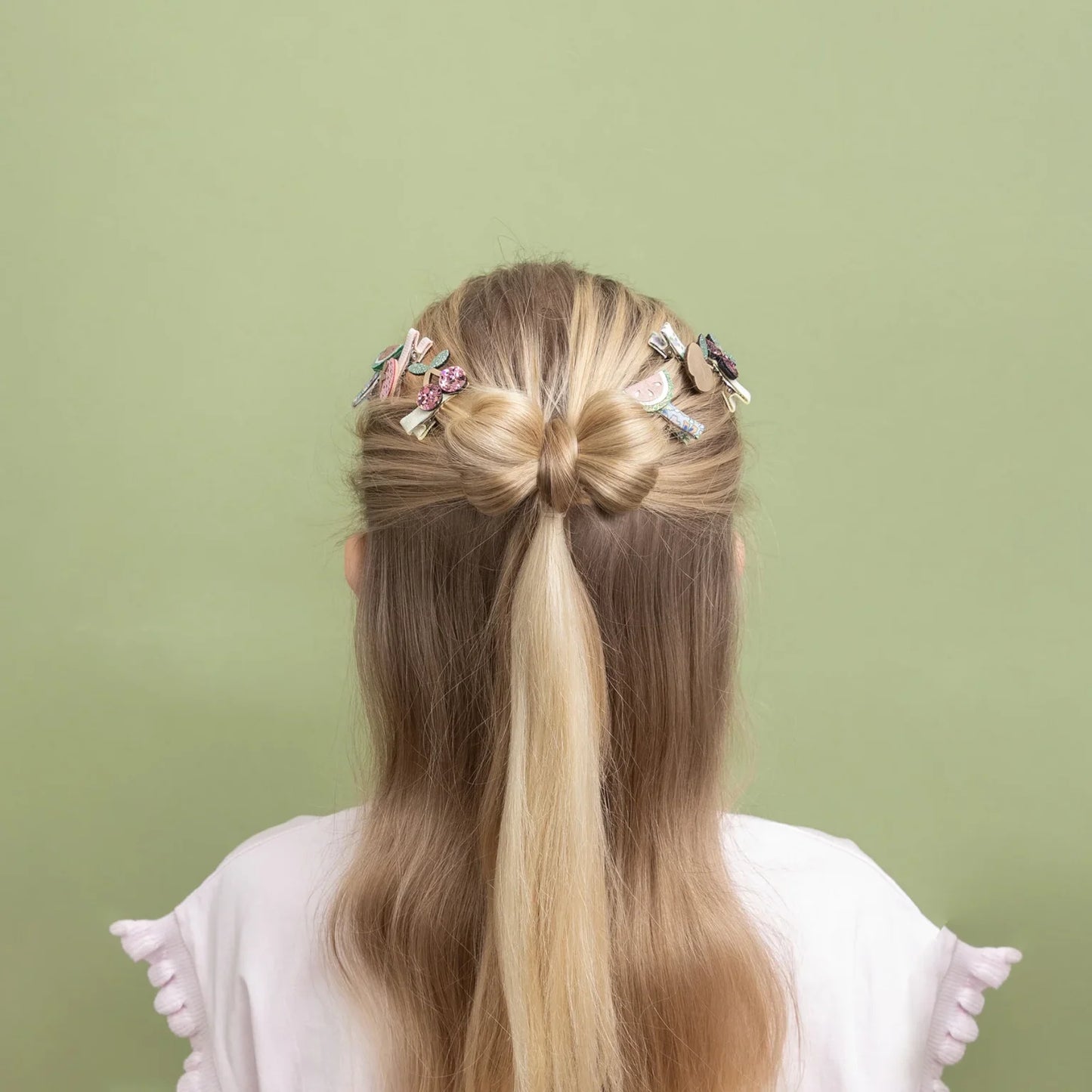 סיכות שיער סלט פירות