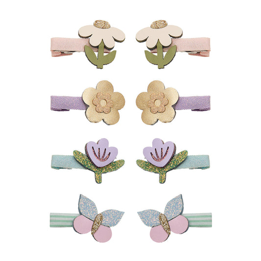 Flower garden mini clips