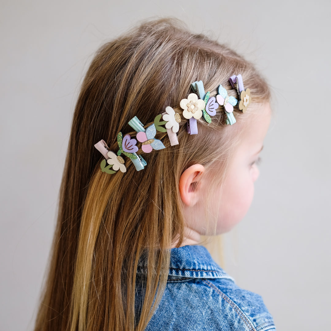 קליפסים קטנים לגינת פרחים