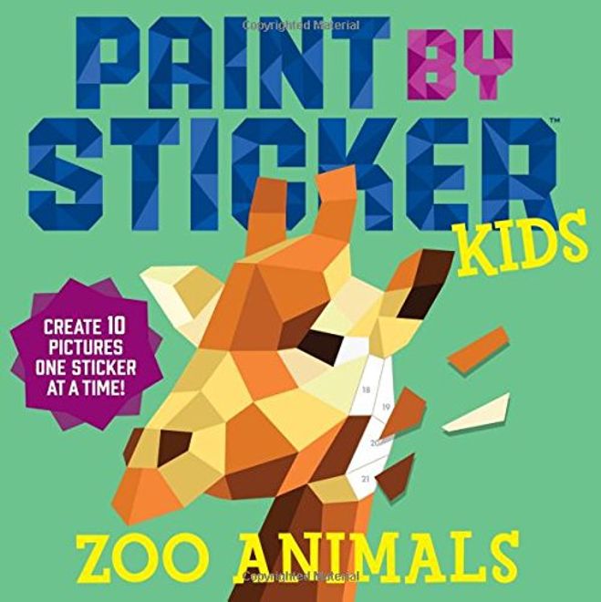 Paint by Sticker Kids: Zoo