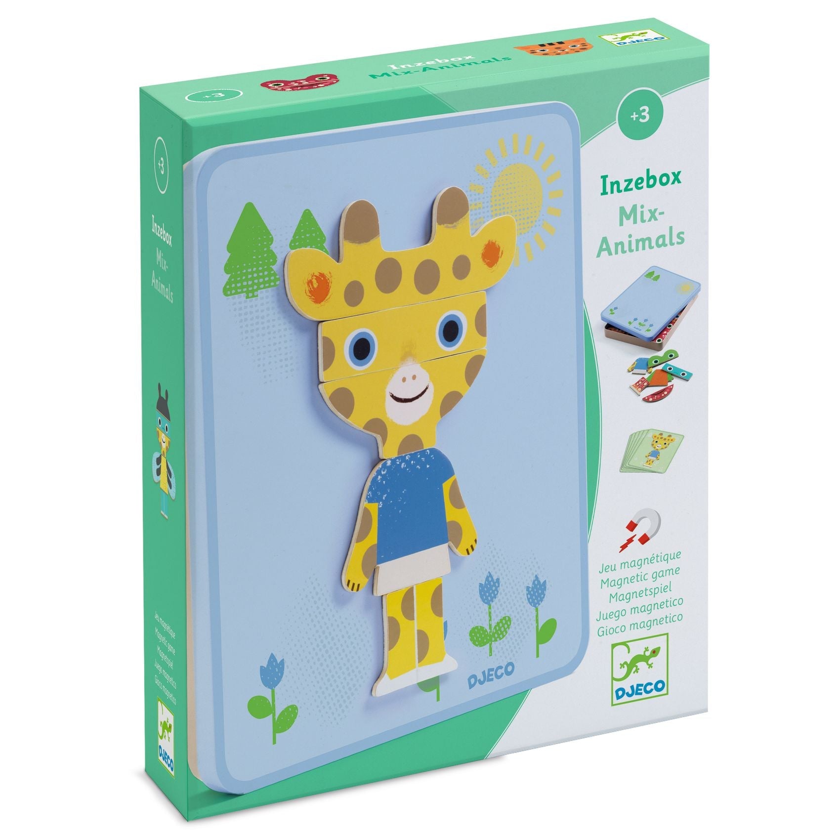 מגנטים אינ-זה-בוקס - חיות משוגעות