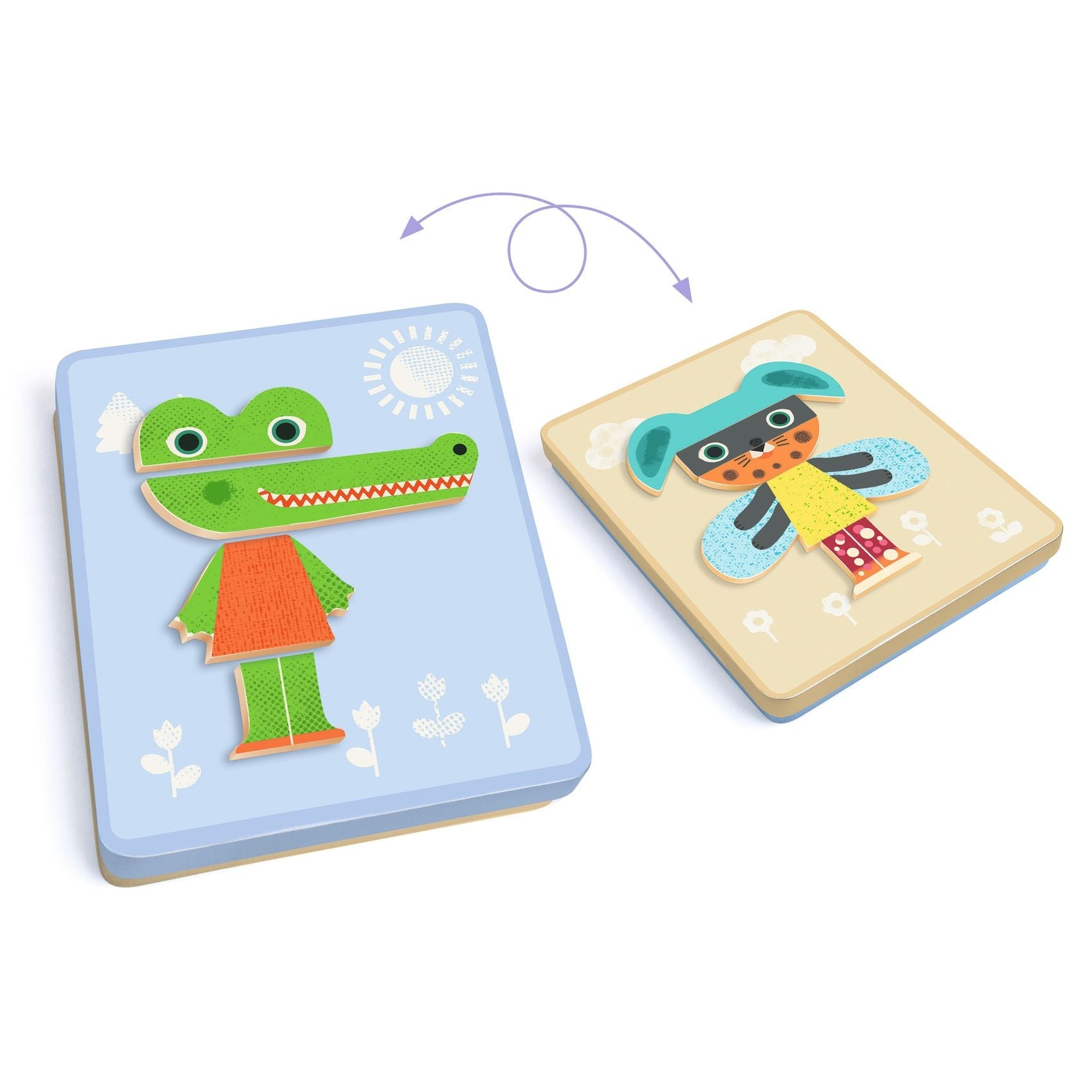 מגנטים אינ-זה-בוקס - חיות משוגעות