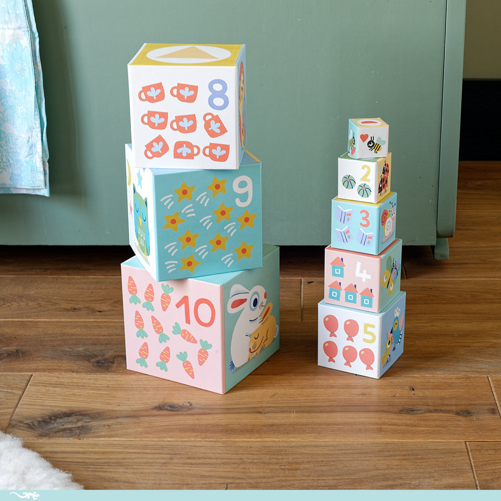 Babies - White Cube Tower