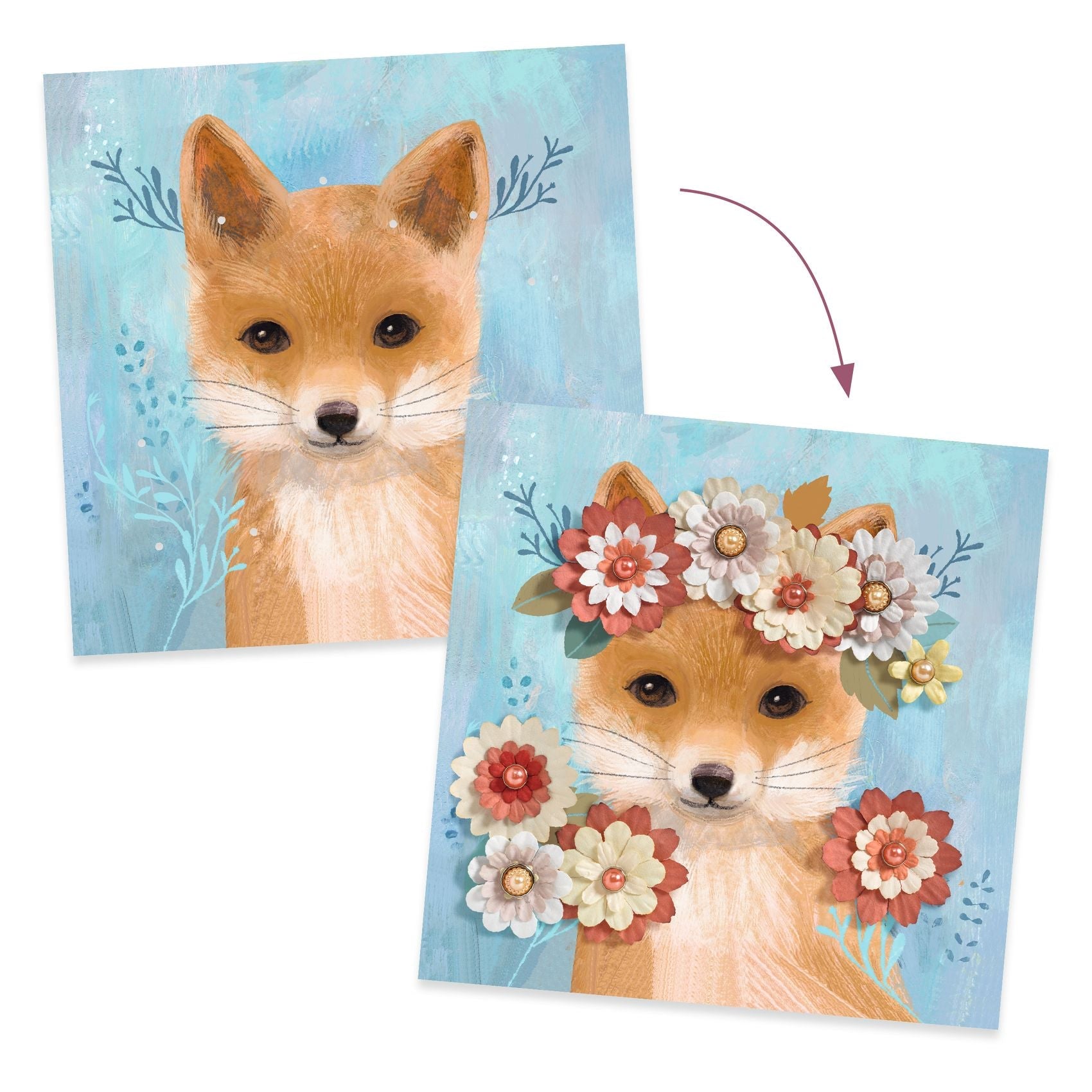 יצירה - פרא פרחוני