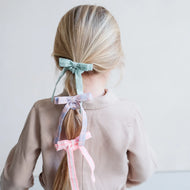 Summer Stripes Bow Scrunchies |
