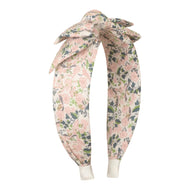 Floral Edie Bow Headband