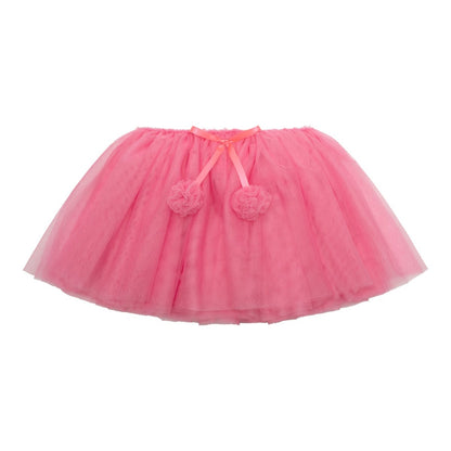 Pink Ruffle Flower Tutu