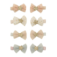Tutu Bow Hair Clips