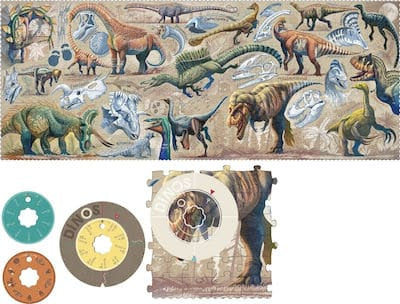 פאזל 350 חלקים – חקור את הדינוזאורים