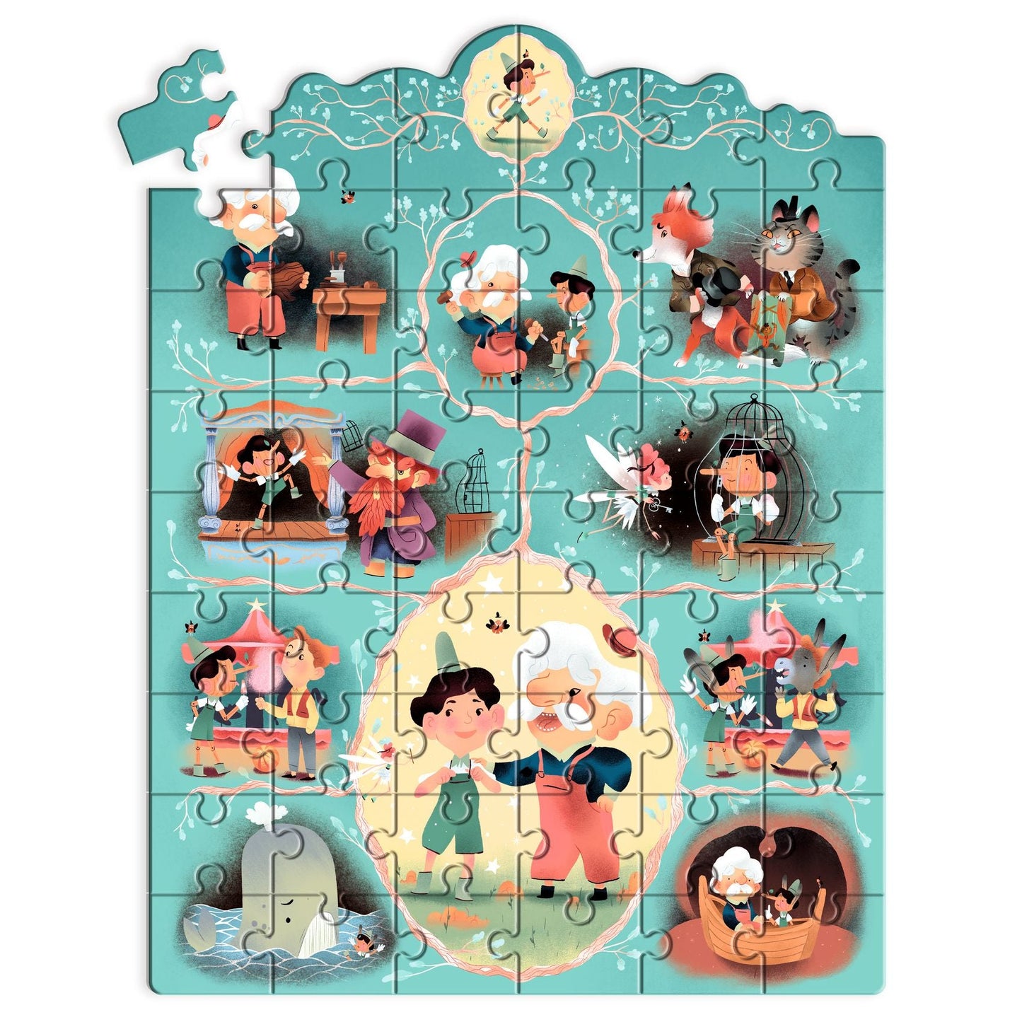 54 Fairy Tales Puzzle - Pinocchio