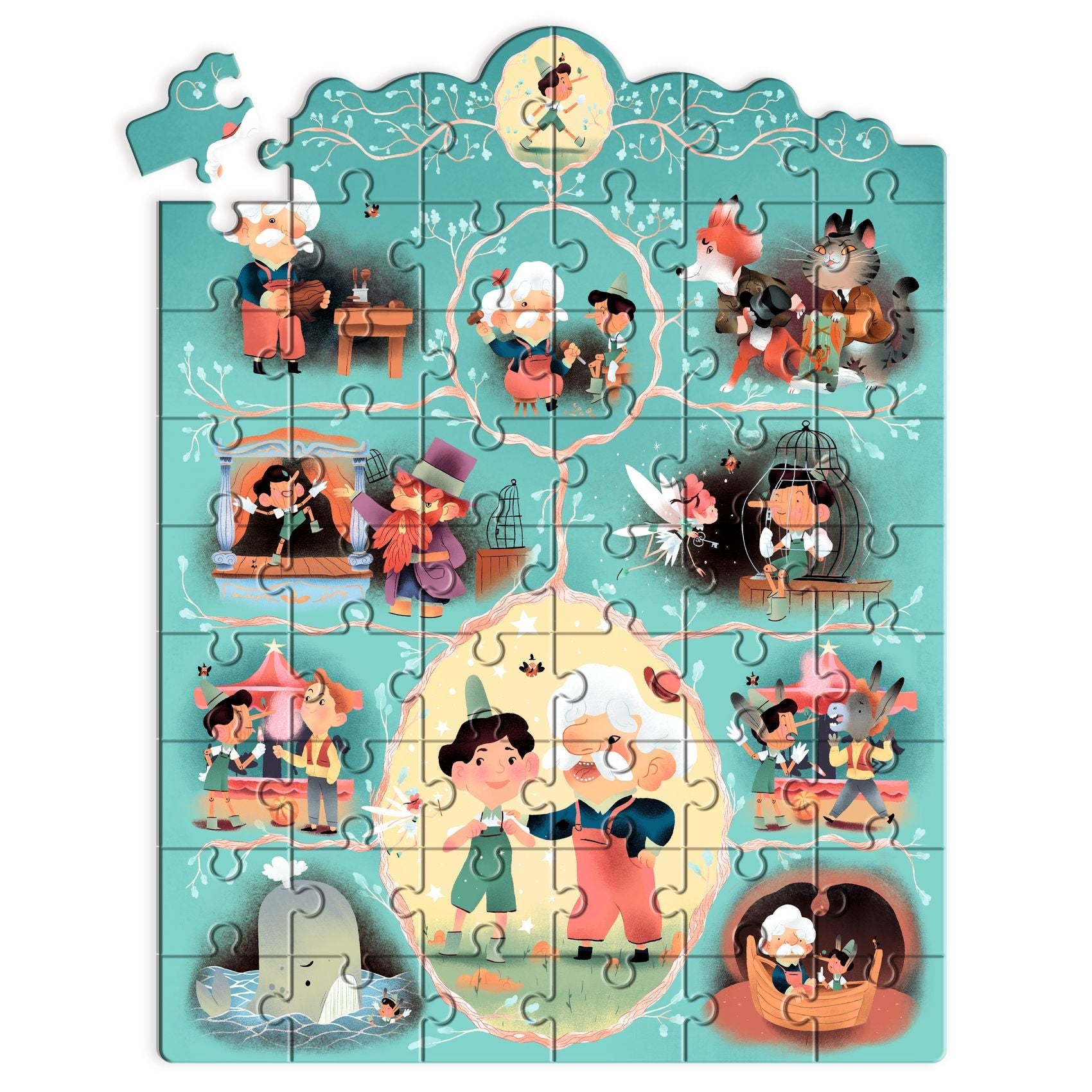 54 Fairy Tales Puzzle - Pinocchio