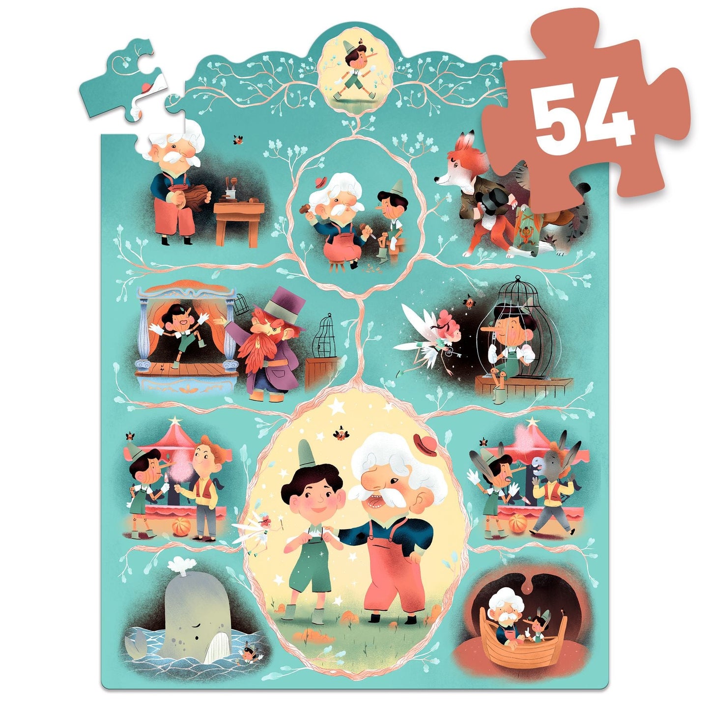 54 Fairy Tales Puzzle - Pinocchio