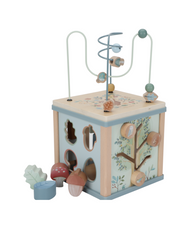Wooden Activity Cube | Forest Friends