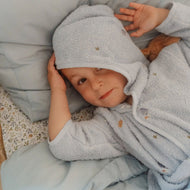 Bathrobe - Blue - Forest Friends