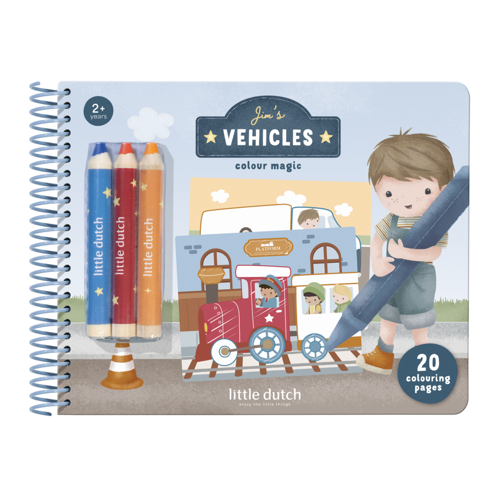 Coloring Book - Vehicles