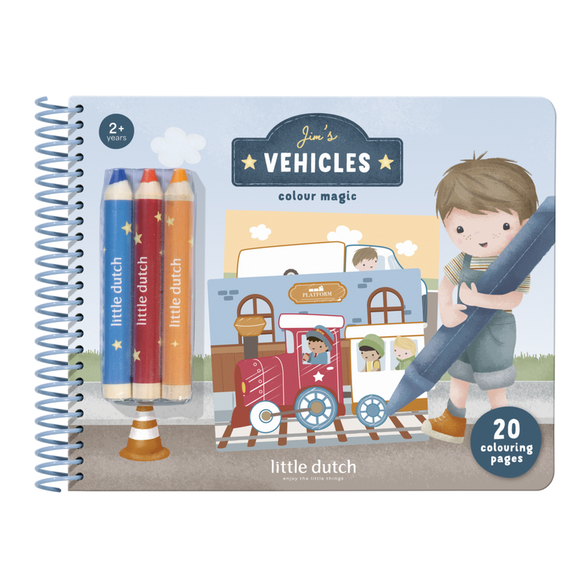 Coloring Book - Vehicles