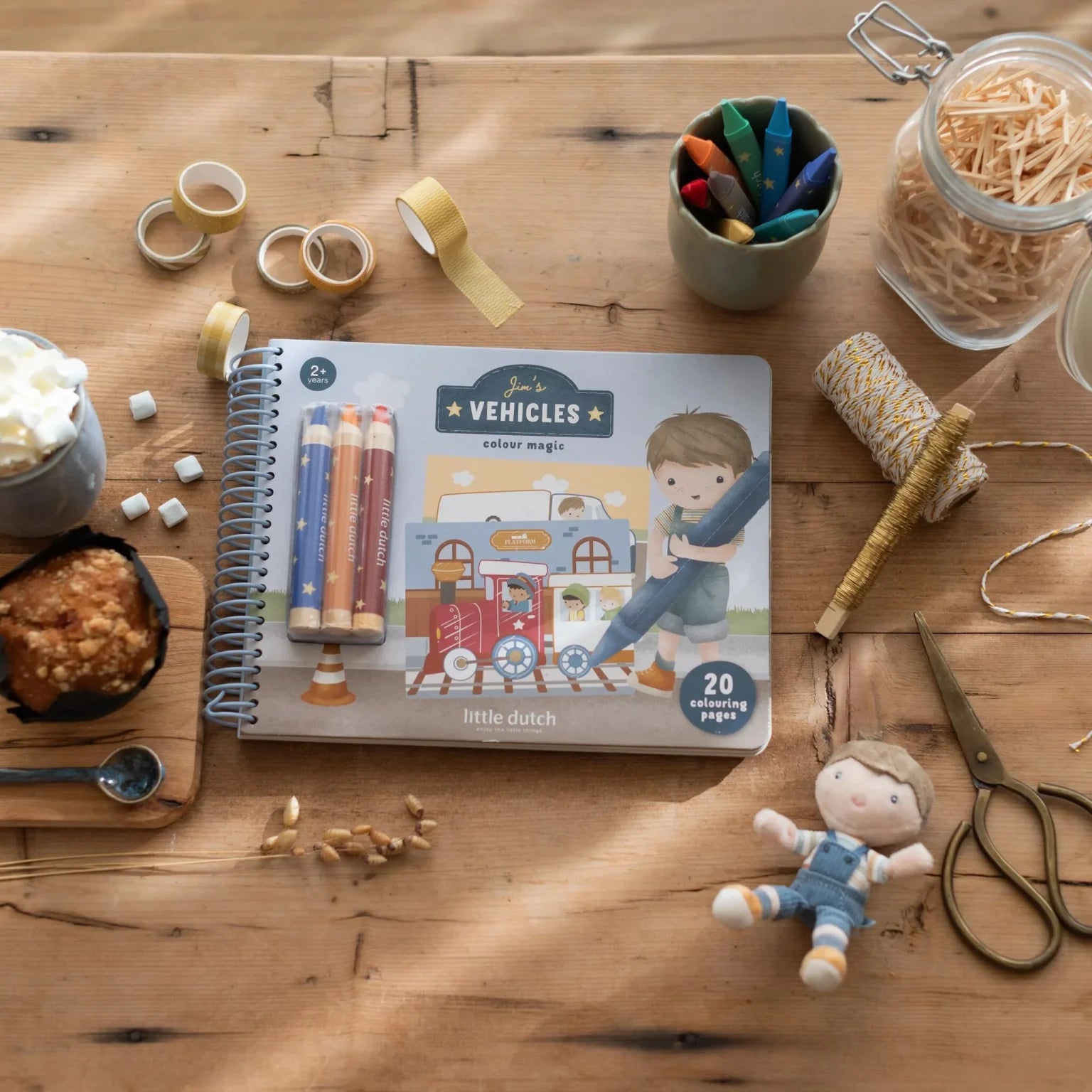 Coloring Book - Vehicles