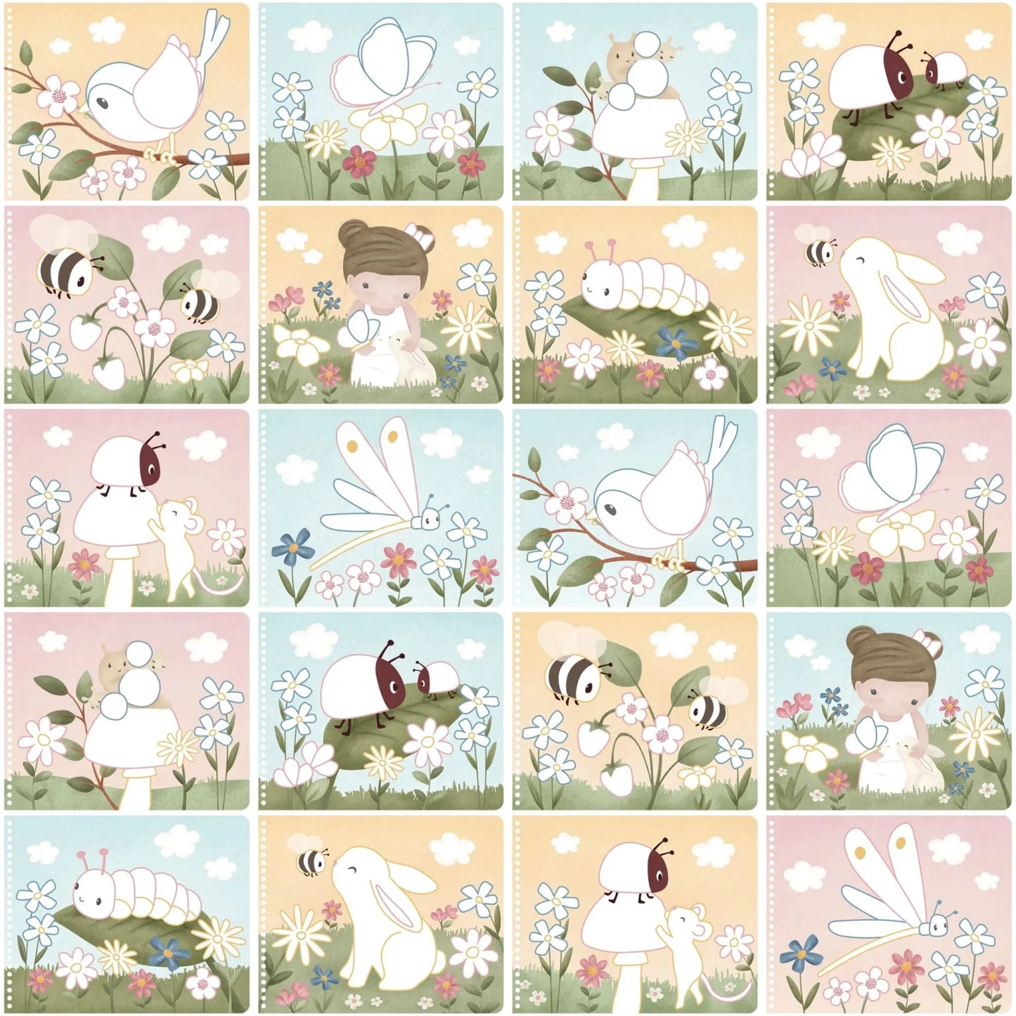 Coloring Book - Garden