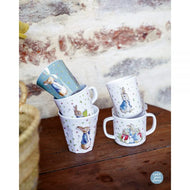 Peter Rabbit cup in the garden