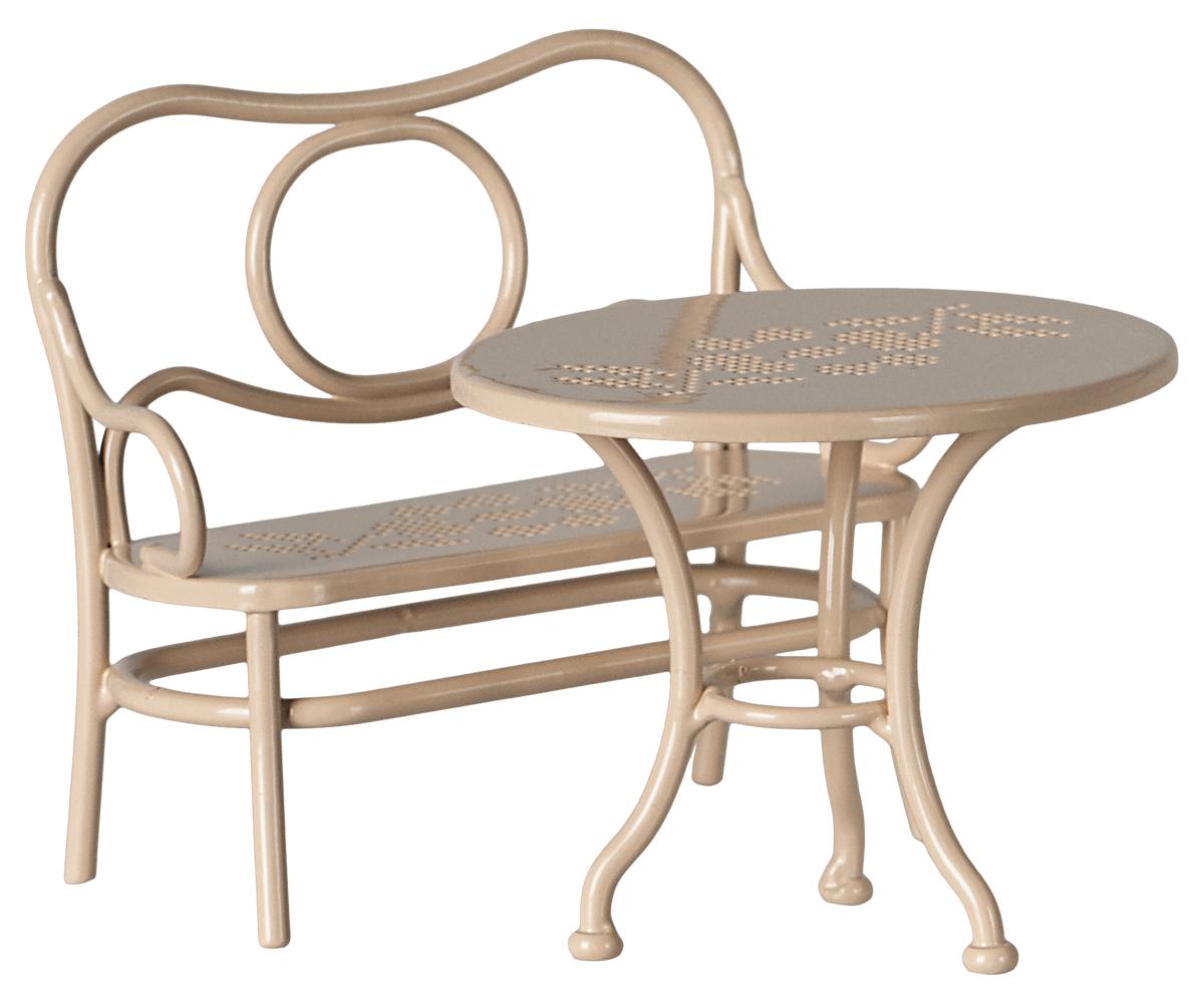 Café set, Mouse, Big – Pale pink