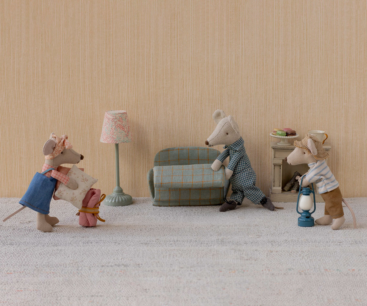 Vintage Floor Lamp Toy, Mouse – Mint