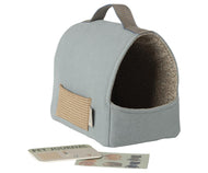 Pet carrier toy – dusty blue