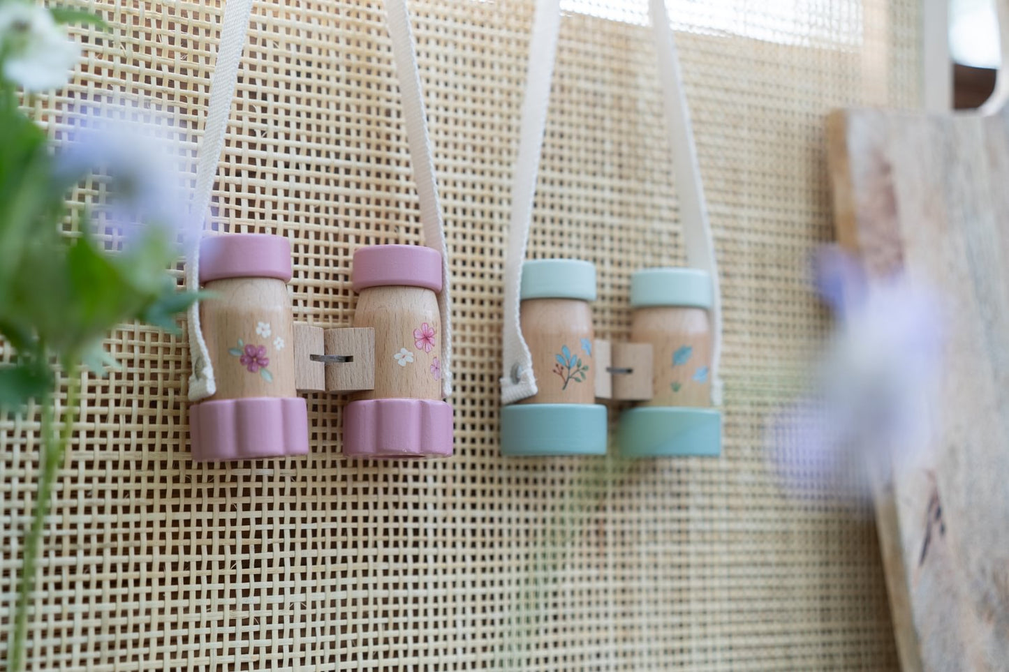 Wooden Binoculars | Pink