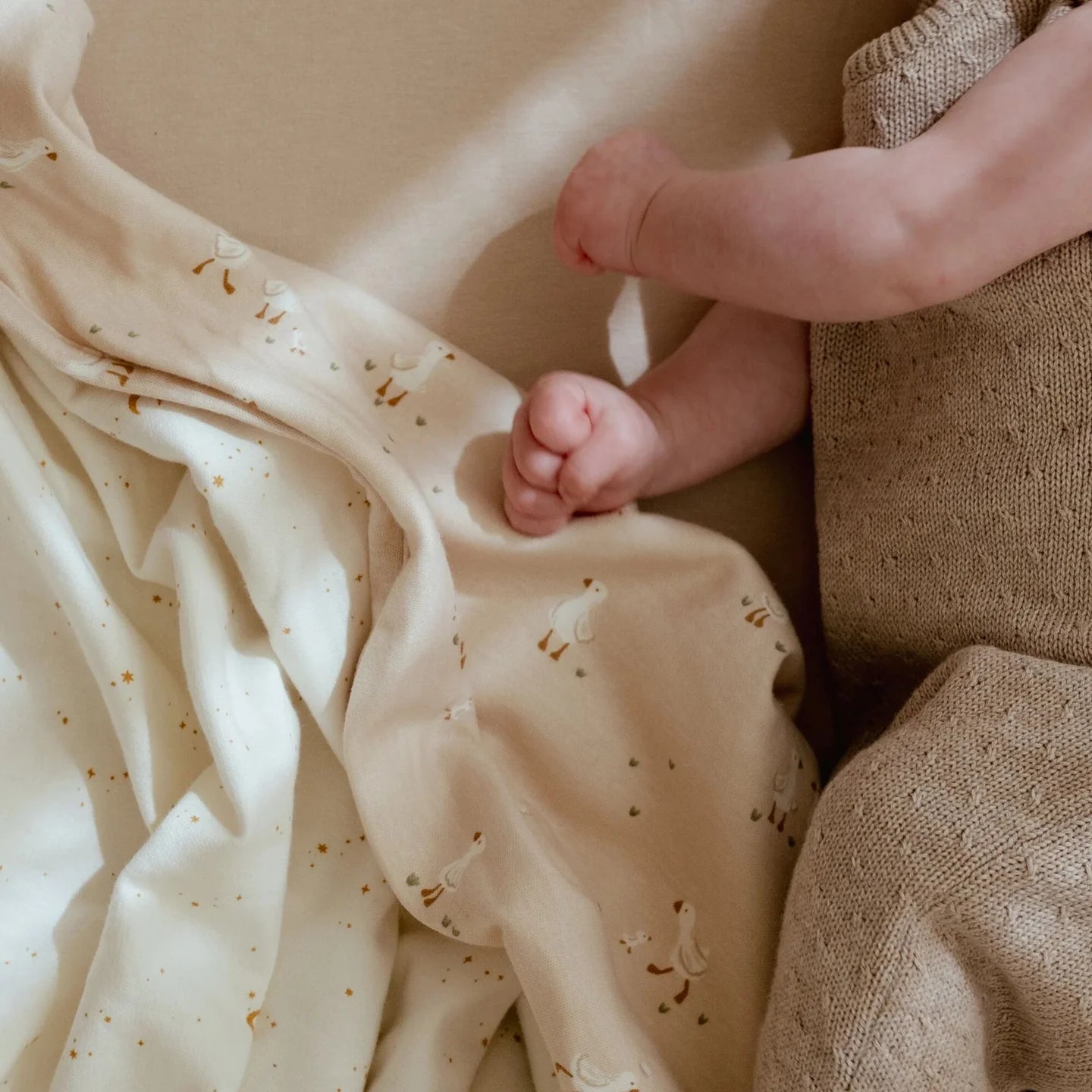 Muslin Swaddle 120 x 120 cm | Little Goose