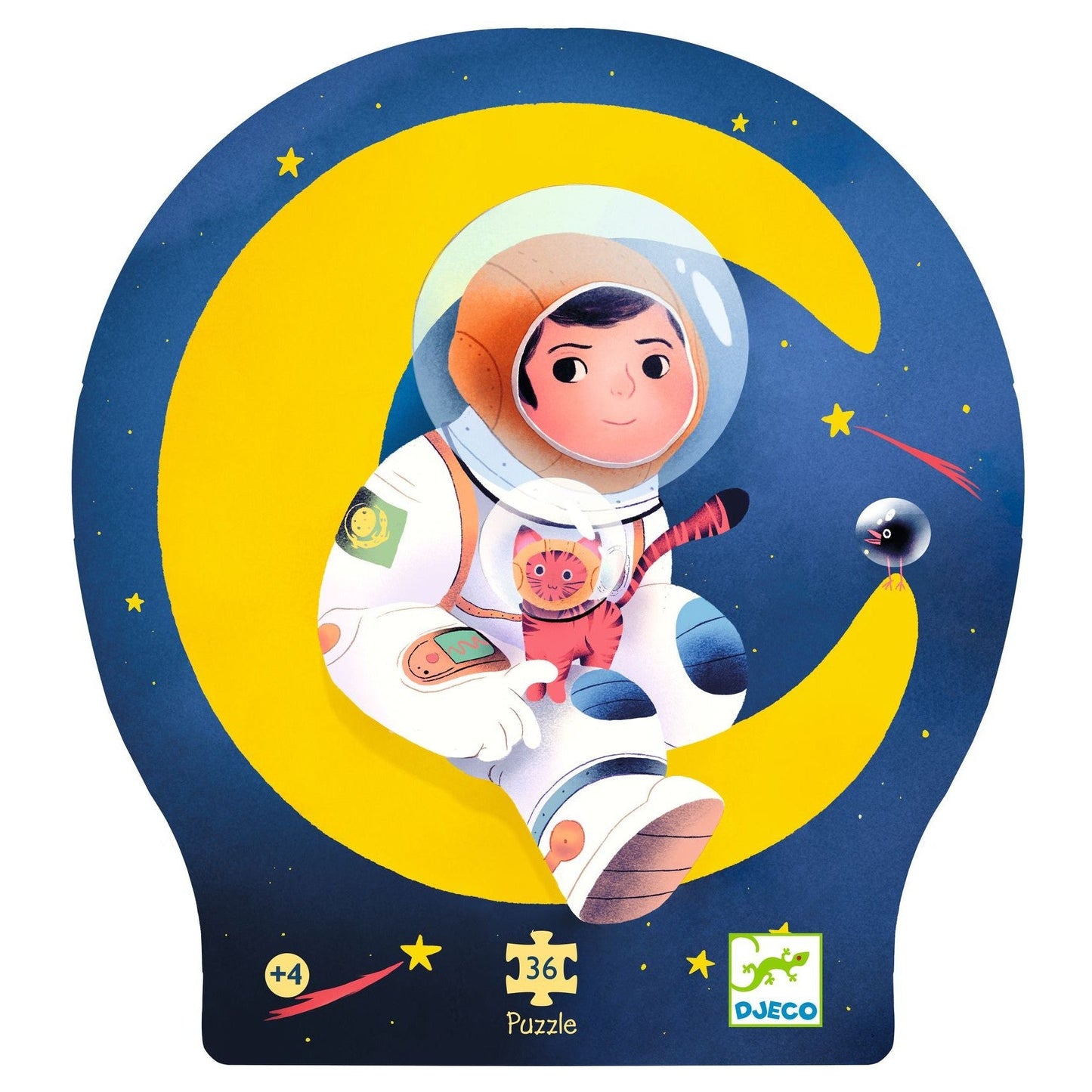 36-piece puzzle - Astronaut on the moon