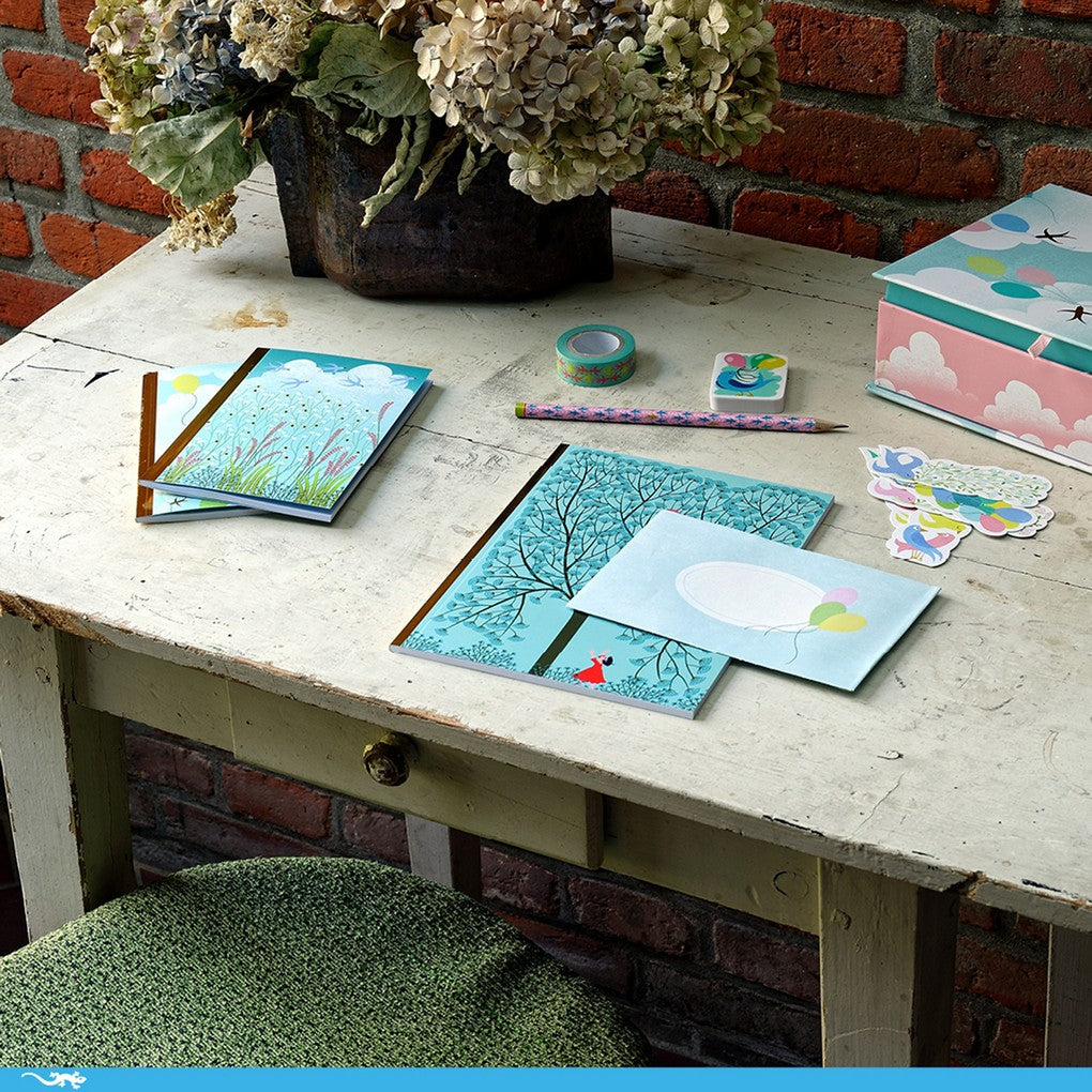 Large stationery set - Charlotte