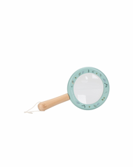 זכוכית מגדלת מעץ | כחול