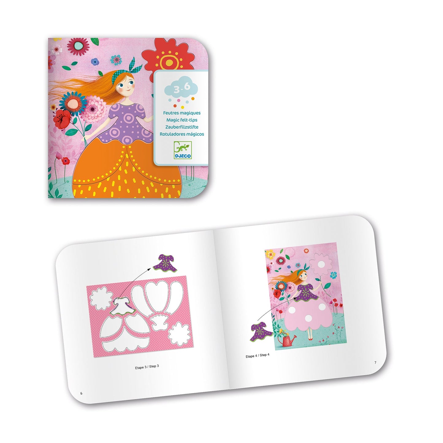 Craft for toddlers - Mary's dresses