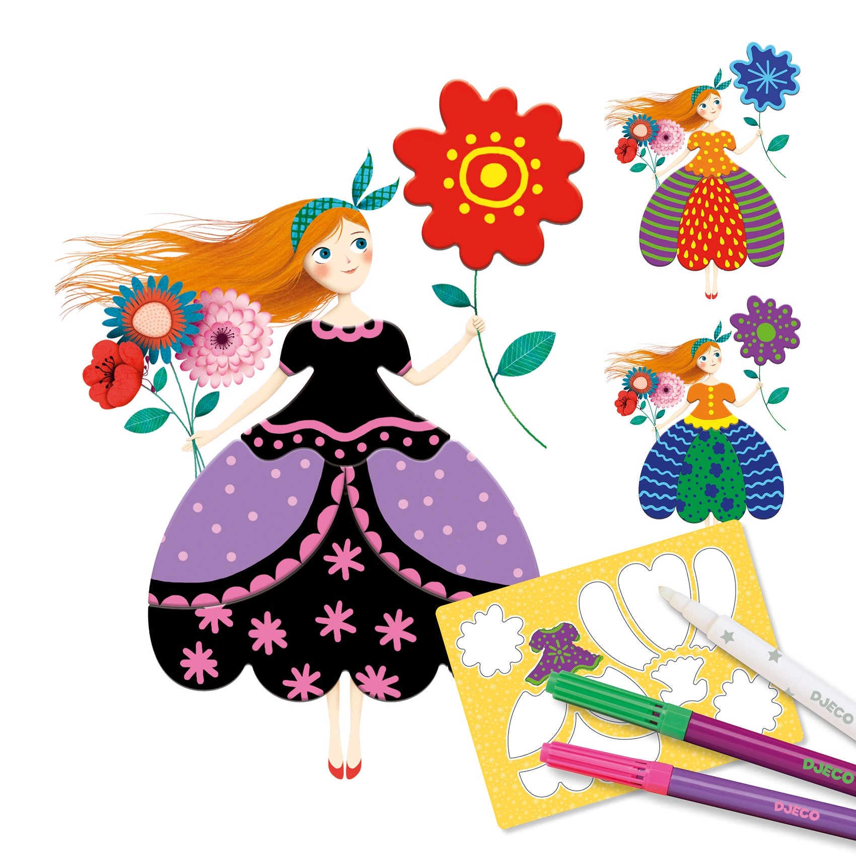 Craft for toddlers - Mary's dresses