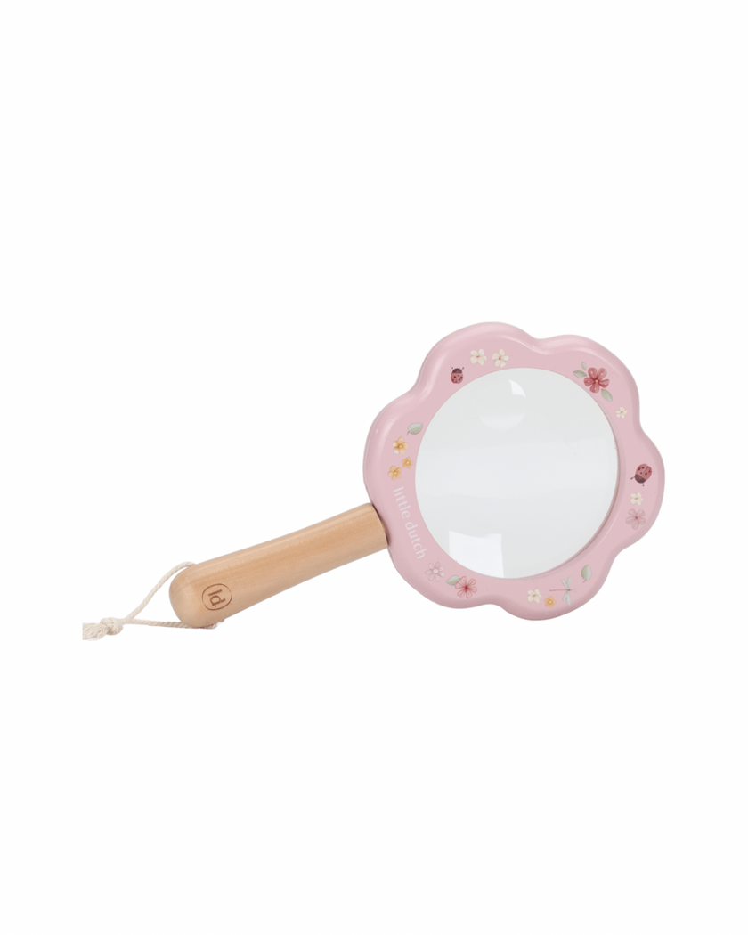 Wooden Magnifying Glass | Pink - {{ Little Dutch shop_name }}