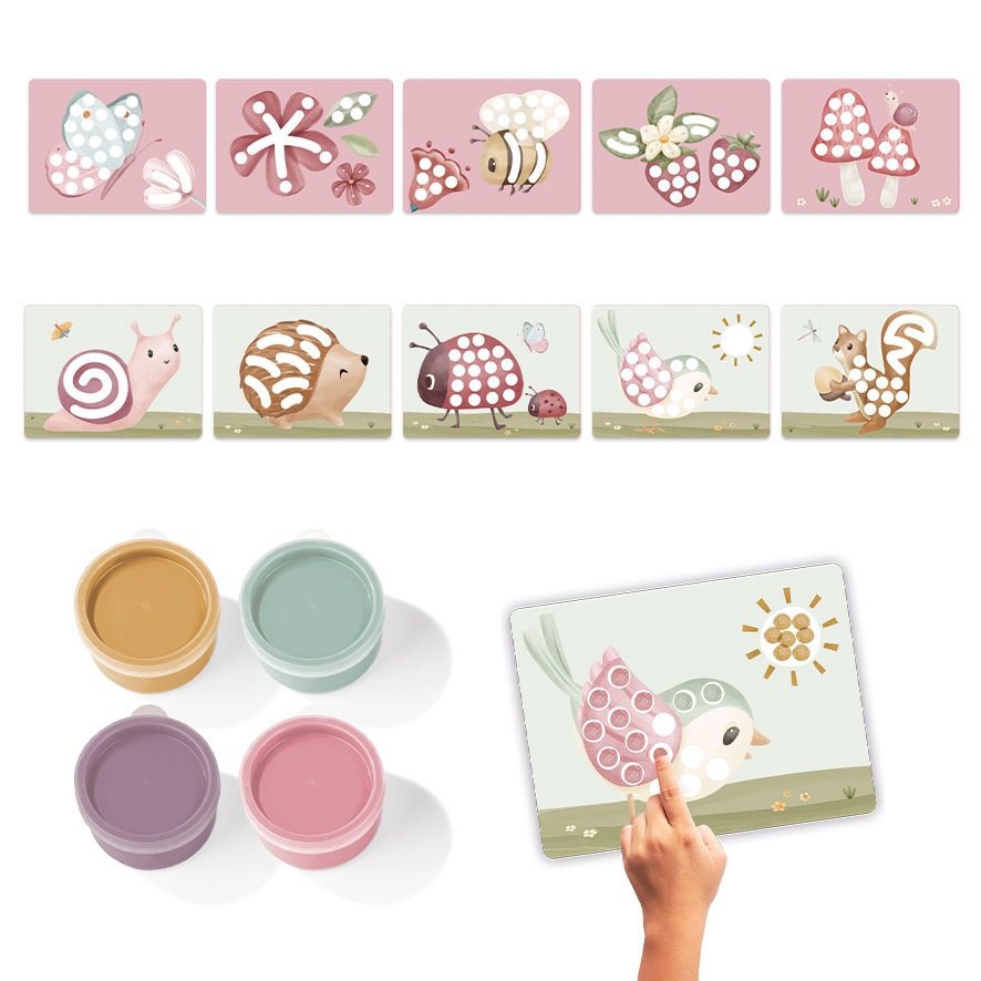 Finger Paint Set | Garden